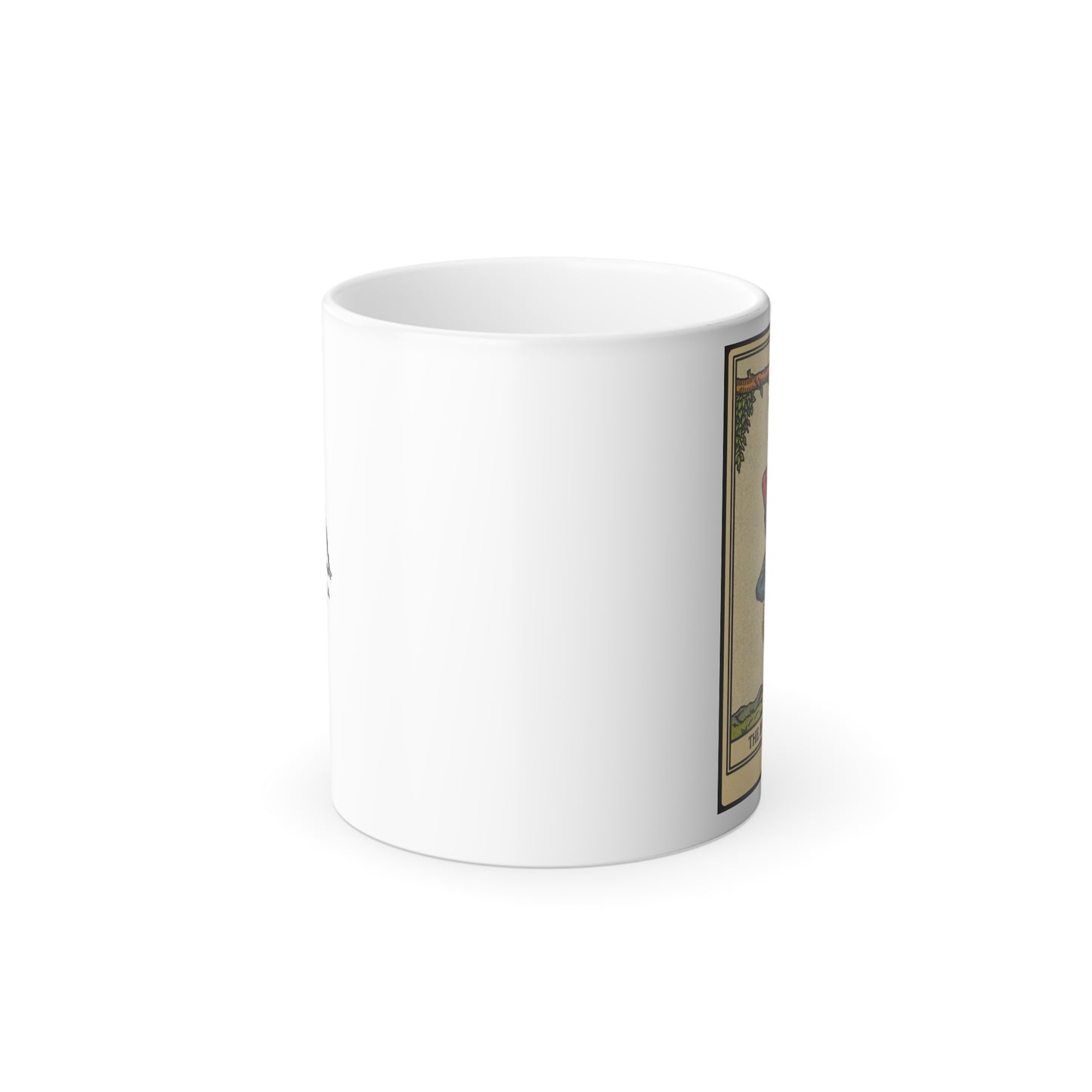 Tarot The Hanged Man Color-Changing Mug, 11oz