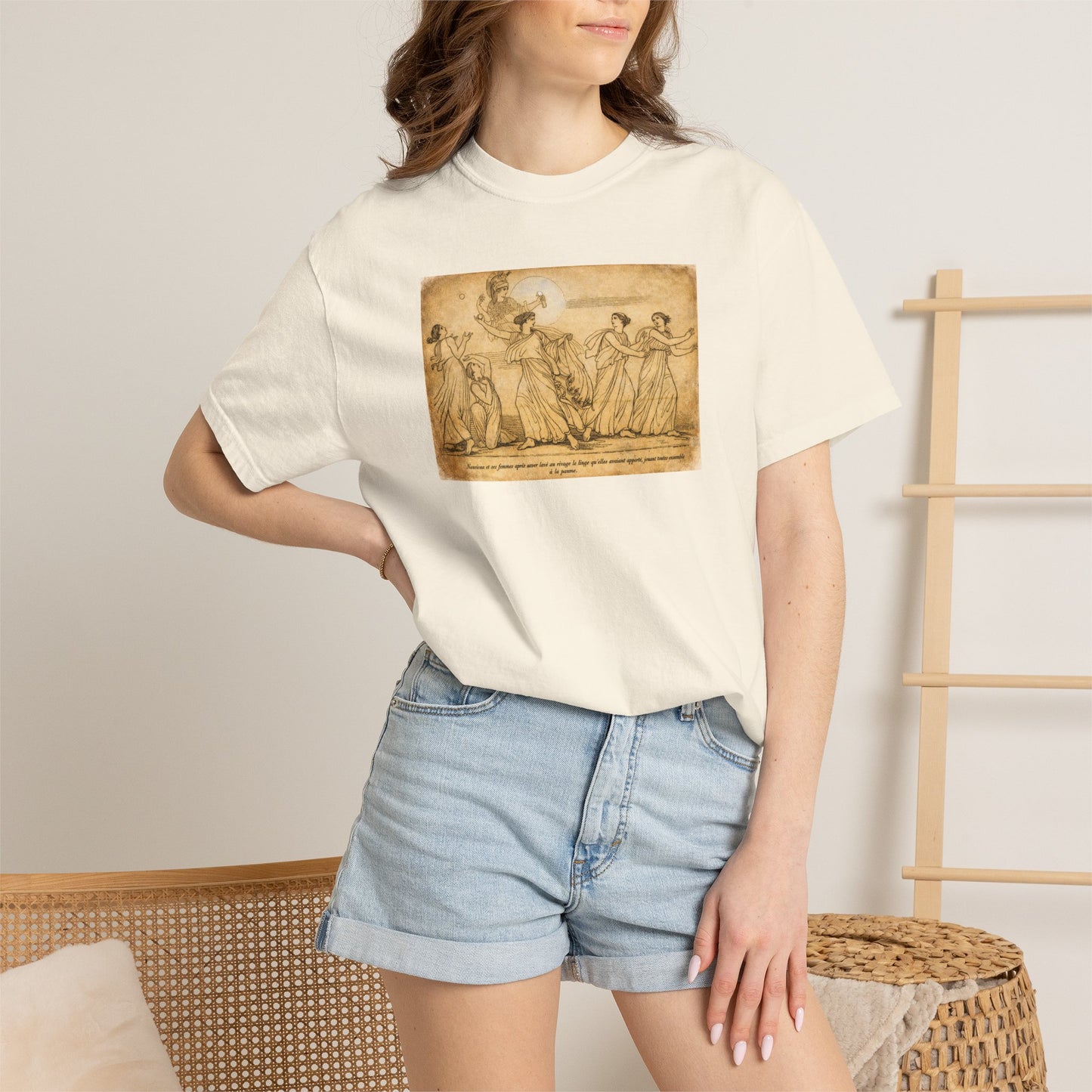 Nausicaa — Vintage Odyssey Illustration T-Shirt