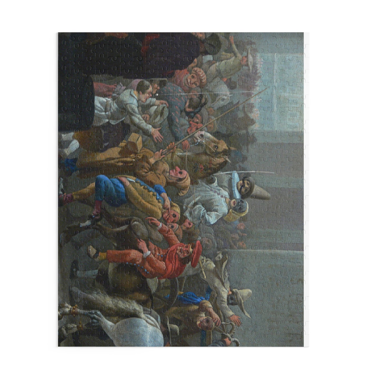 Saturnalia Jigsaw Puzzle - Classic Painting 120/252/500-Piece