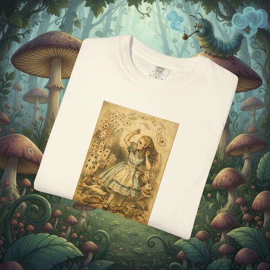 Alice in Wonderland Vintage Illustration T-Shirt
