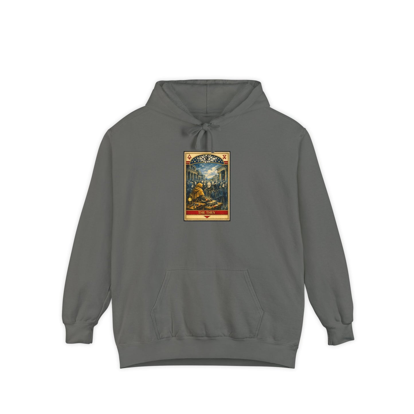 The They Hoodie – Heavyweight Garment-Dyed Unisex Hoodie