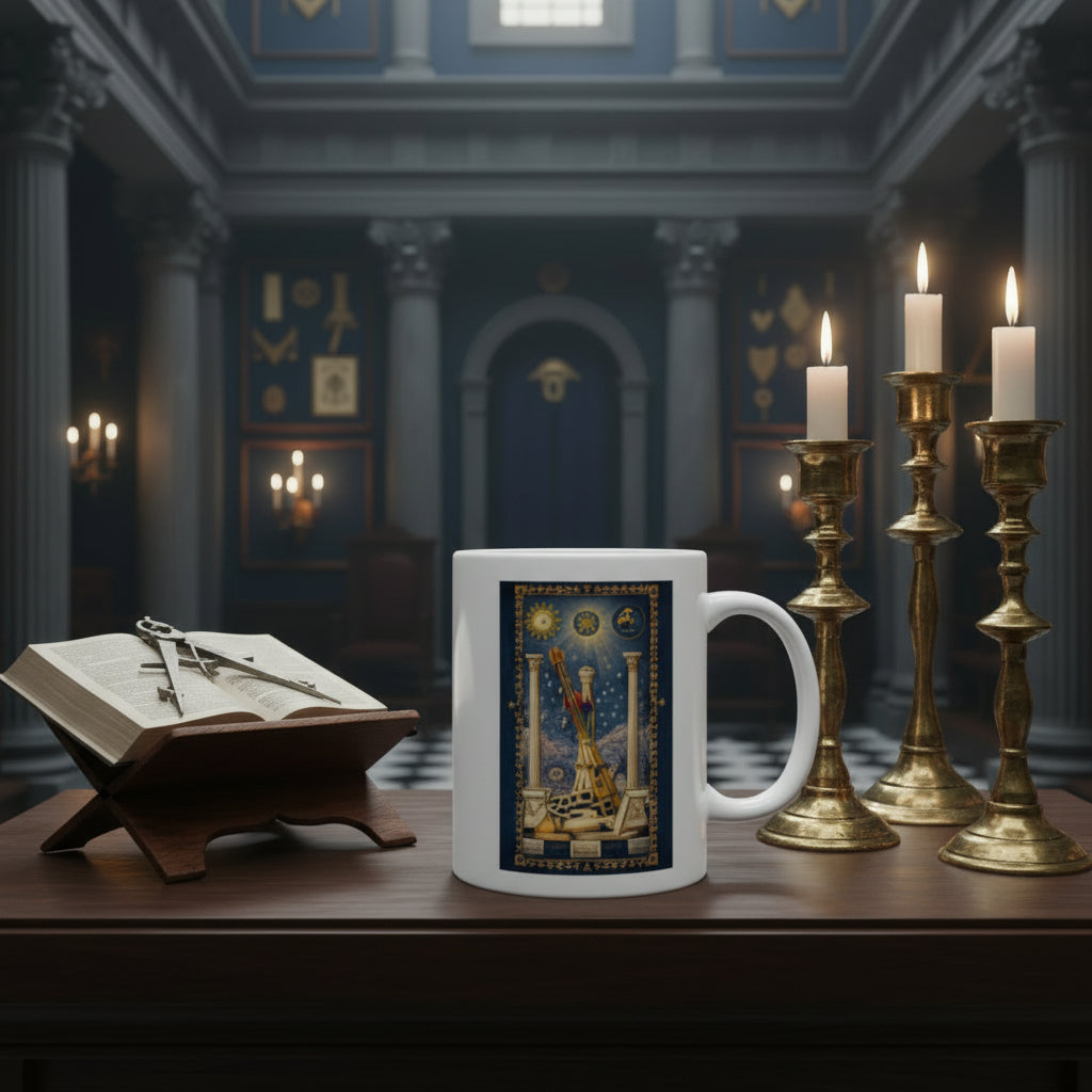 Ceramic Mug — Ancient Masonic Design (11oz & 15oz)