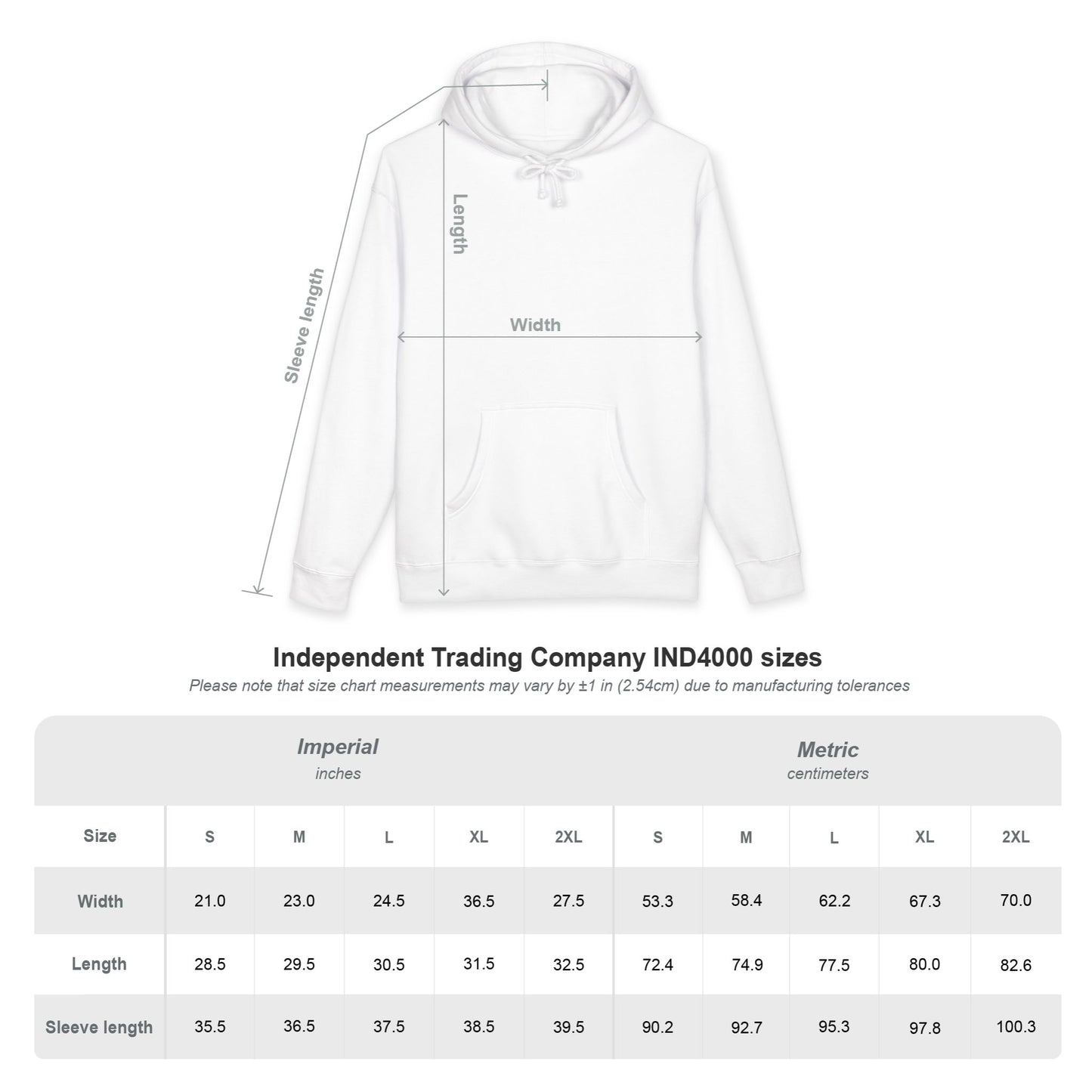 Minimalist Triangle Logo Hoodie — White Casual Streetwear